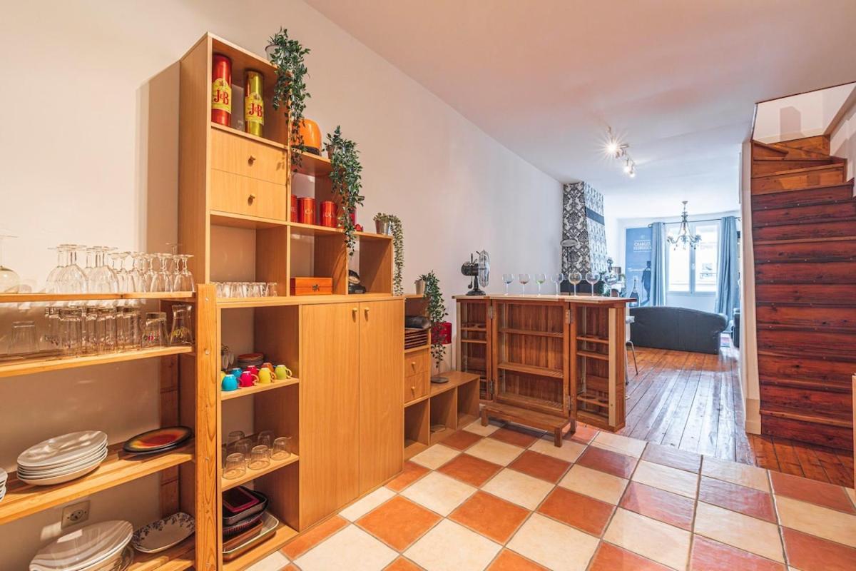 Bar A Bulles - Ancien Comptoir Transforme Villa Reims Eksteriør billede