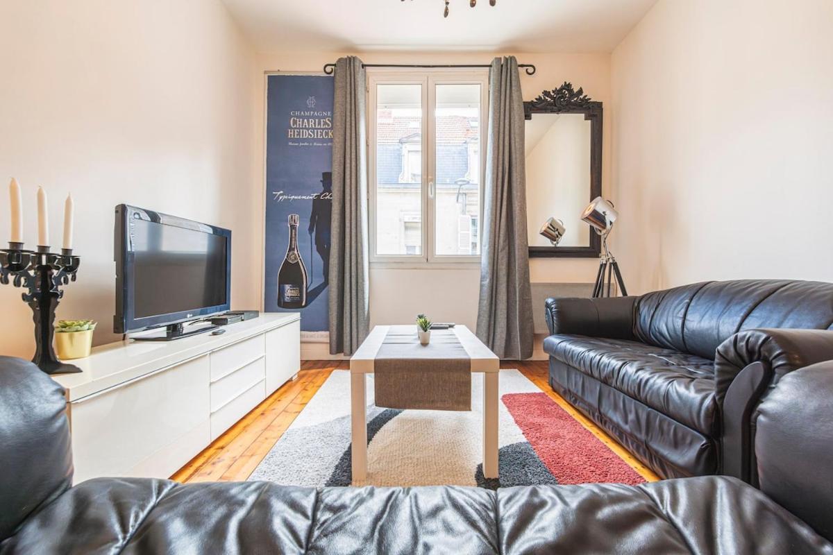 Bar A Bulles - Ancien Comptoir Transforme Villa Reims Eksteriør billede